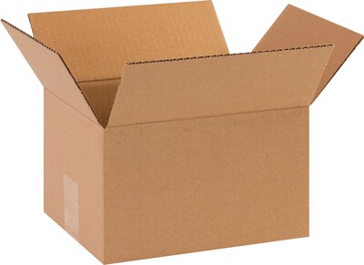 10 x 5 x 5 Shipping Boxes, 32 ECT, Brown, 25/Pack (BS100505)