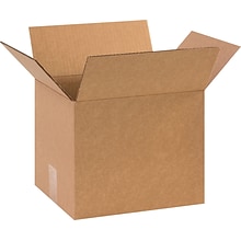 11.25 x 8.75 x 8 Shipping Boxes, 32 ECT, Brown, 25/Bundle (1188SC)