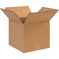 SI Products 12 x 12 x 11 Shipping Boxes, Corrugated Cardboard, Brown, Each (121211)