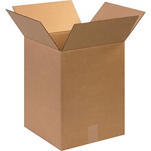 12 x 12 x 16 Shipping Boxes, 32 ECT, Brown, 25/Bundle (121216)