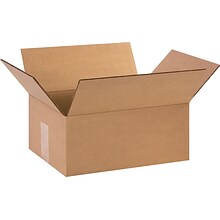 12 x 9 x 5 Shipping Boxes, 32 ECT, Brown, 25/Bundle (1295)