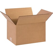 12 x 9 x 7 Shipping Boxes, 32 ECT, Brown, 25/Bundle (1297)