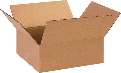 13 x 11 x 5 Shipping Boxes, 32 ECT, Brown, 25/Bundle (13115)