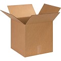 13Lx13Wx13H(D) Single-Wall Cube Corrugated Boxes; Brown, 25 Boxes/Bundle