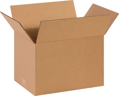 14 x 10 x 9 Shipping Boxes, 32 ECT, Brown, 25/Bundle (14109)