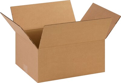 14 x 11 x 6 Shipping Boxes, 32 ECT, Brown, 25/Bundle (14116)