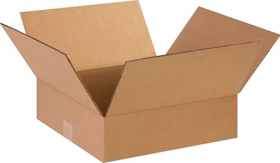 14 x 14 x 4 Shipping Boxes, 32 ECT, Brown, 25/Pack (BS141404)