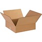 14" x 14" x 4" Shipping Boxes, 32 ECT, Brown, 25/Pack (BS141404)