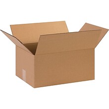 15 x 11 x 7 Shipping Boxes, 32 ECT, Brown, 25/Bundle (15117)