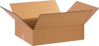 15 x 12 x 4 Shipping Boxes, 32 ECT, Brown, 25/Bundle (15124)