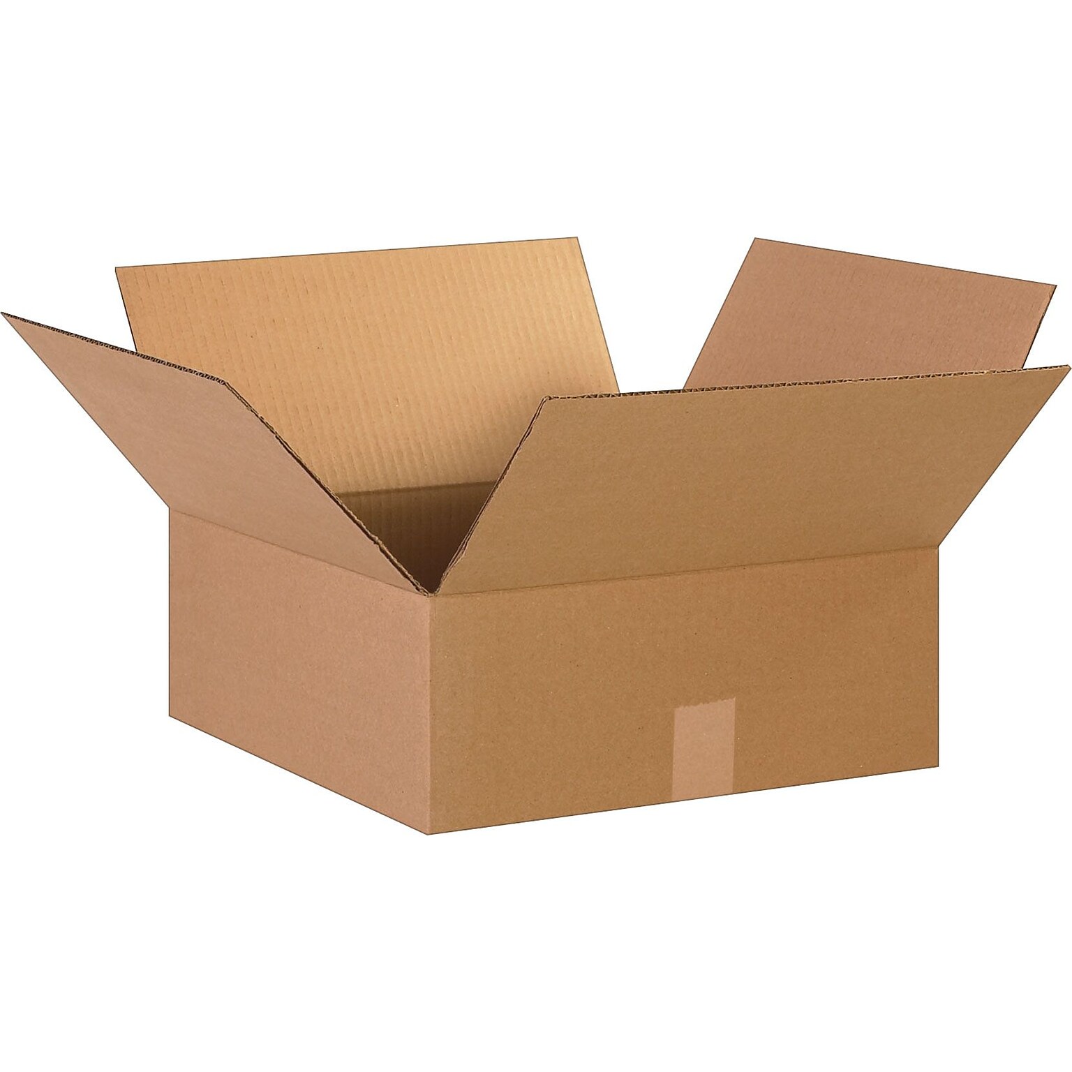 SI Products 15 x 15 x 6 Shipping Boxes, 32 ECT, Kraft, 25/Bundle (BS151506)