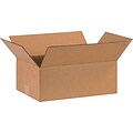 6Hx10Wx16L Single-Wall Corrugated Boxes; Brown, 25 Boxes/Bundle