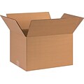 16Lx12Wx10H(D) Single-Wall Corrugated Boxes; Brown, 25 Boxes/Bundle