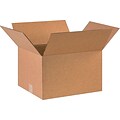 16Lx14Wx10H(D) Single-Wall Corrugated Boxes; Brown, 25 Boxes/Bundle
