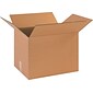 17" x 13" x 13" Shipping Boxes, 32 ECT, Brown, 25/Bundle (171313)