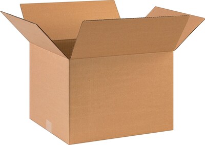 17 x 14 x 12 Shipping Boxes, 32 ECT, Brown, 25/Bundle (171412)