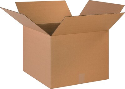 18 x 18 x 14 Shipping Boxes, 32 ECT, Brown, 20/Bundle (181814)