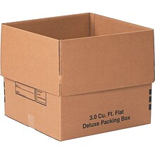 18 x 18 x 16 Deluxe Moving Boxes, 32 ECT, Brown, 20/Bundle (181816DPB)