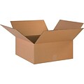 18Lx18Wx8H(D) Single-Wall Corrugated Boxes; Brown, 25 Boxes/Bundle