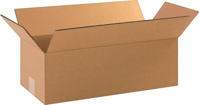 18 x 8 x 6 Shipping Boxes, 32 ECT, Brown, 25/Bundle (1886)