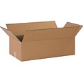 20 x 10 x 6 Shipping Boxes, 32 ECT, Brown, 25/Bundle (20106)