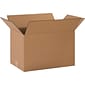 16" x 12" x 10" Heavy Duty Shipping Boxes, 32 ECT, Kraft, 25/Pack (BS161210)