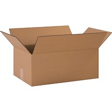 20 x 12 x 8 Shipping Boxes, 32 ECT, Brown, 20/Bundle (20128)