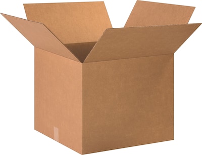 20 x 10 x 4 Shipping Boxes, 32 ECT, Brown, 25/Bundle (20104)