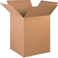 20Lx20Wx26H(D) Single-Wall Corrugated Boxes; Brown, 10 Boxes/Bundle