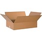 24" x 18" x 6" Shipping Boxes, 32 ECT, Brown, 20/Bundle (24186)