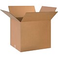 24Lx20Wx20H(D) Single-Wall Corrugated Boxes; Brown, 20 Boxes/Bundle