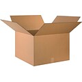 24Lx24Wx16H(D) Single-Wall Corrugated Boxes; Brown, 10 Boxes/Bundle