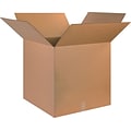 25Lx25Wx25H(D) Single-Wall Cube Corrugated Boxes; Brown, 10 Boxes/Bundle