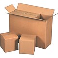 25-1/8Lx8-3/8Wx17-1/2H(D) Single-Wall Corrugated Boxes; Brown, 15 Boxes/Bundle