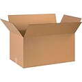 28Lx16Wx14H(D) Single-Wall Corrugated Boxes; Brown, 15 Boxes/Bundle