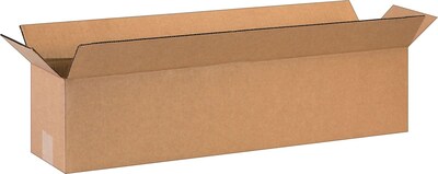 28 x 6 x 6 Shipping Boxes, 32 ECT, Brown, 20/Bundle (BS280606)