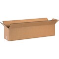 28Lx6Wx6H(D) Single-Wall Long Corrugated Boxes; Brown, 20 Boxes/Bundle