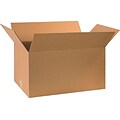 30Lx17Wx16H(D) Single-Wall Corrugated Boxes; Brown, 15 Boxes/Bundle