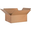 30Lx24Wx12H(D) Single-Wall Corrugated Boxes; Brown, 15 Boxes/Bundle