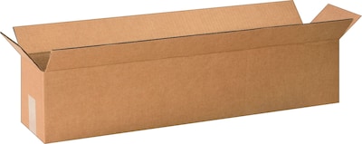 SI Products 30 x 6 x 6 Shipping Boxes, 32 ECT, Brown, 25/Bundle (3066)