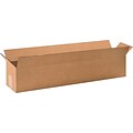 32Lx6Wx6H(D) Single-Wall Long Corrugated Boxes; Brown, 25 Boxes/Bundle