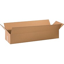 34 x 10 x 6 Shipping Boxes, 32 ECT, Brown, 10/Bundle (34106)