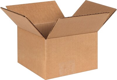 6 x 6 x 40 Shipping Boxes, 32 ECT, Brown, 25/Bundle (6640)