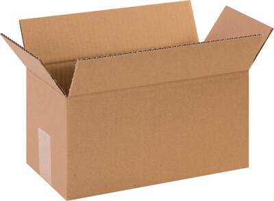 12 x 6 x 6 Shipping Boxes, 44 ECT, Brown, 25 /Bundle(HD1266)