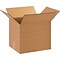 10 x 10 x 12 Multi-Depth Shipping Boxes, 32 ECT, Brown, 25/Bundle (MD101012)