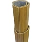 Anji Mountain Standard Bamboo Roll-Up Chairmat, Rectangular, 55"x57", Natural