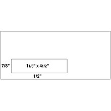 Staples® Gummed Left Window #9 Envelopes; 500/Box (351470/17203)