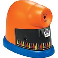 Elmers 1680 CrayonPro Electric Sharpener, Orange/Blue