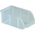 Quill Brand® Stacking Bin; Clear, Small