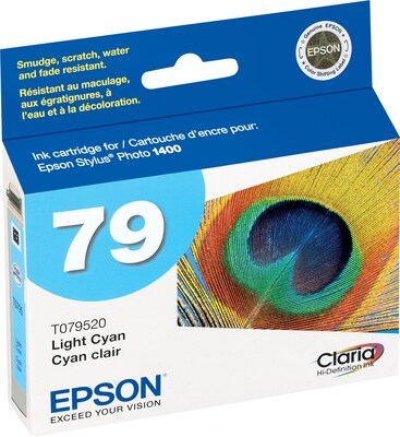 Epson T79 Light Cyan High Yield Ink Cartridge